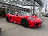 Porsche Boxster 718 PASM 10mm Tieferlegung, Sportsitze,  - Porsche Boxster: Rot, Leder