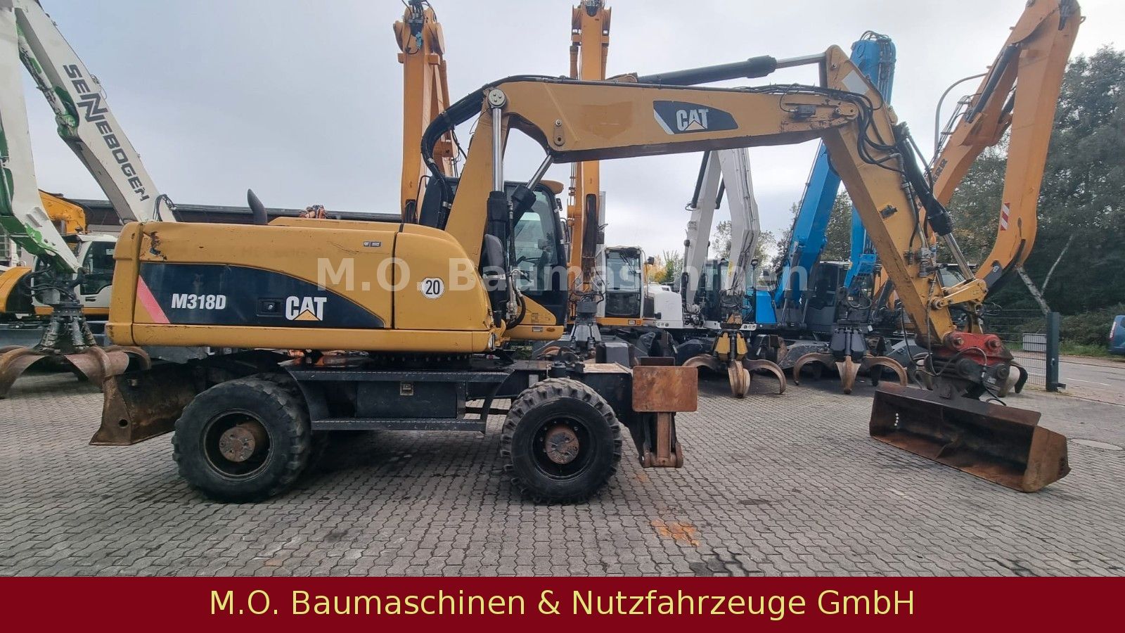 Fahrzeugabbildung CAT M 318 D  / SW /Hammerline / VSA / AC /