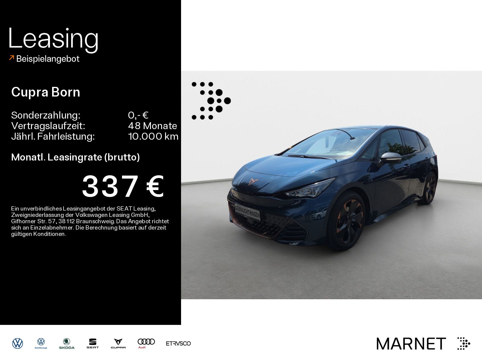 Cupra Born Edition Dynamic*Navi*Pano*Voll-LED*Kamera*K