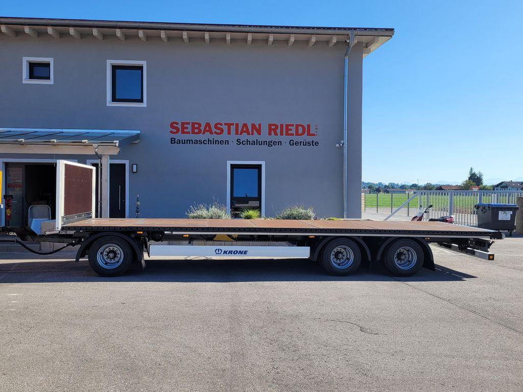 Krone Plateau Anhänger 8,60m 3 Achsen Neufahrzeug