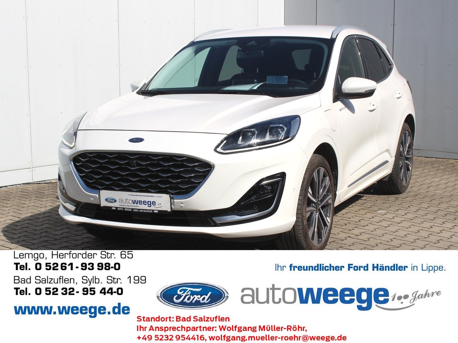 Fahrzeugabbildung Ford Kuga Plug-In Hybrid Vignale 2,5 Duratec