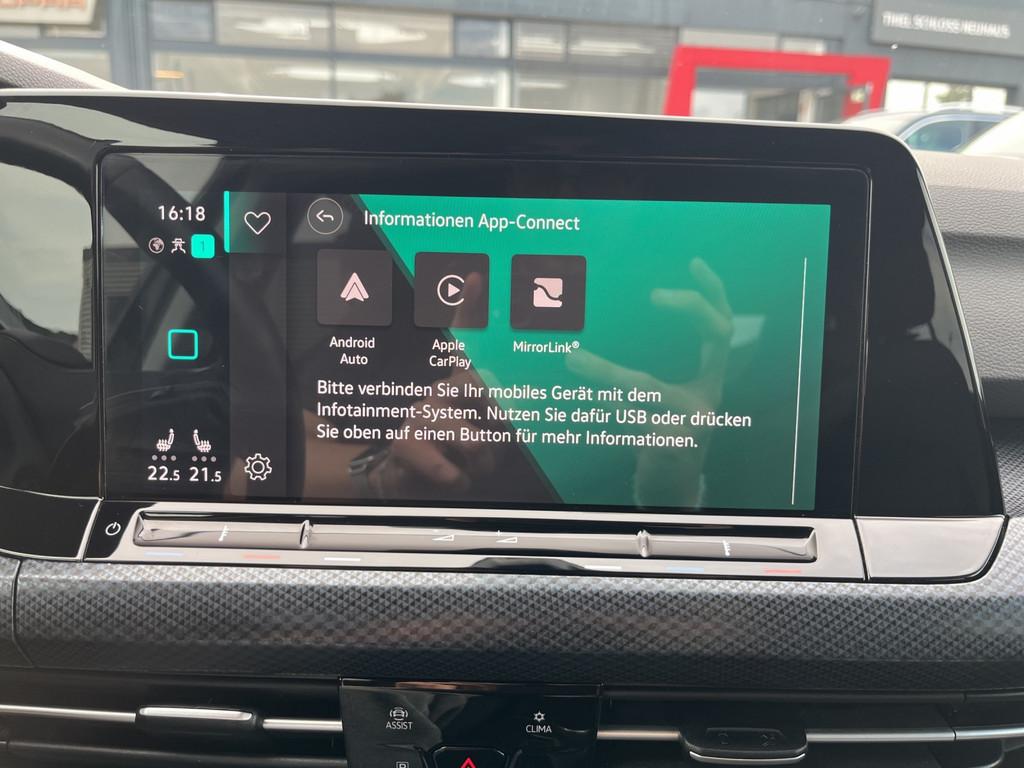 Volkswagen Golf VIII 1.0 TSI United SmartLink+DAB+LED+NAVI+, миниатюра 21