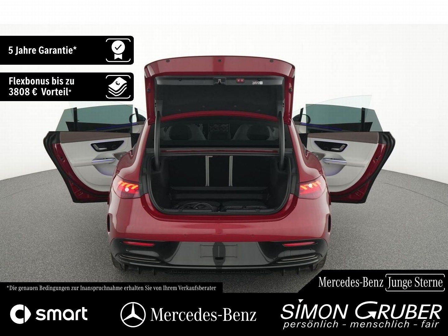 Fahrzeugabbildung Mercedes-Benz EQE 350+ AMG Pano HUD Burm Sitzklima Massage