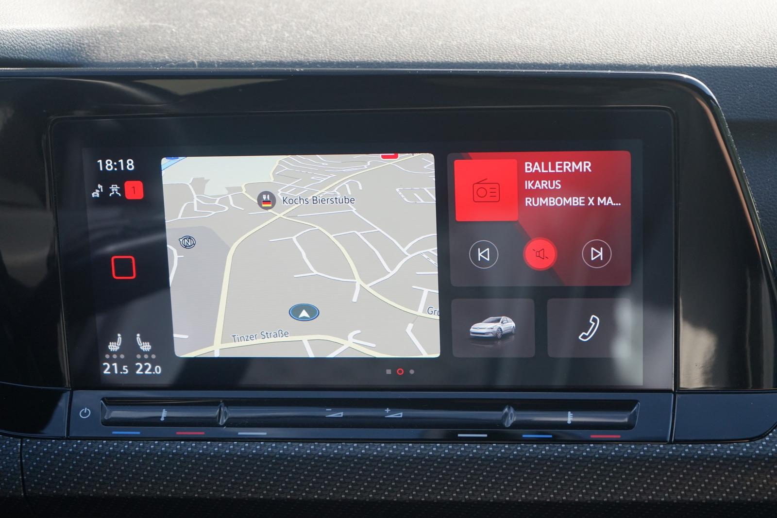 Volkswagen Golf VIII Variant R-Line eTSI LED Navi ACC PDC, миниатюра 10