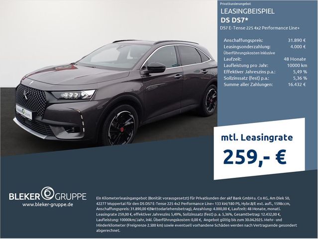 DS Automobiles DS7 E-Tense 225 4x2 Performance Line+