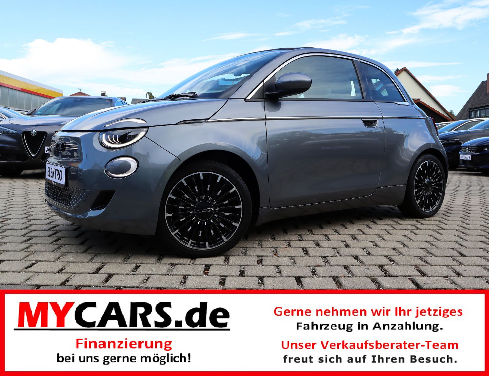 Fiat 500 Bocelli La Prima*Navi*17 Zoll Alu*SH*3xPDC