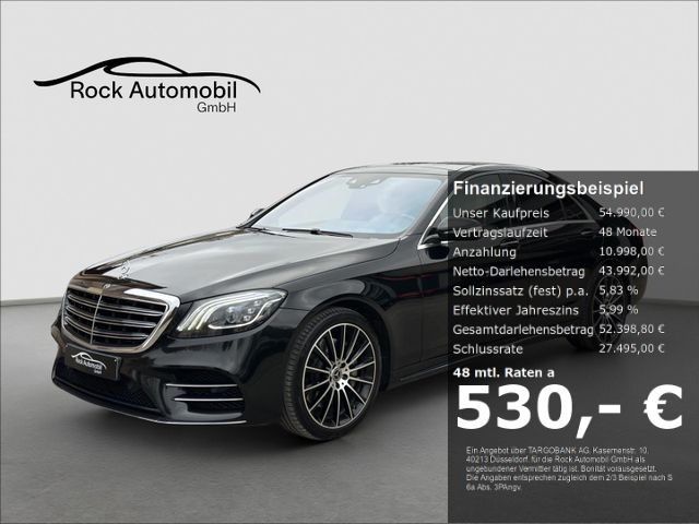 Mercedes-Benz S 400 d 4M AMG 9G 4D Burmester Kühlbox