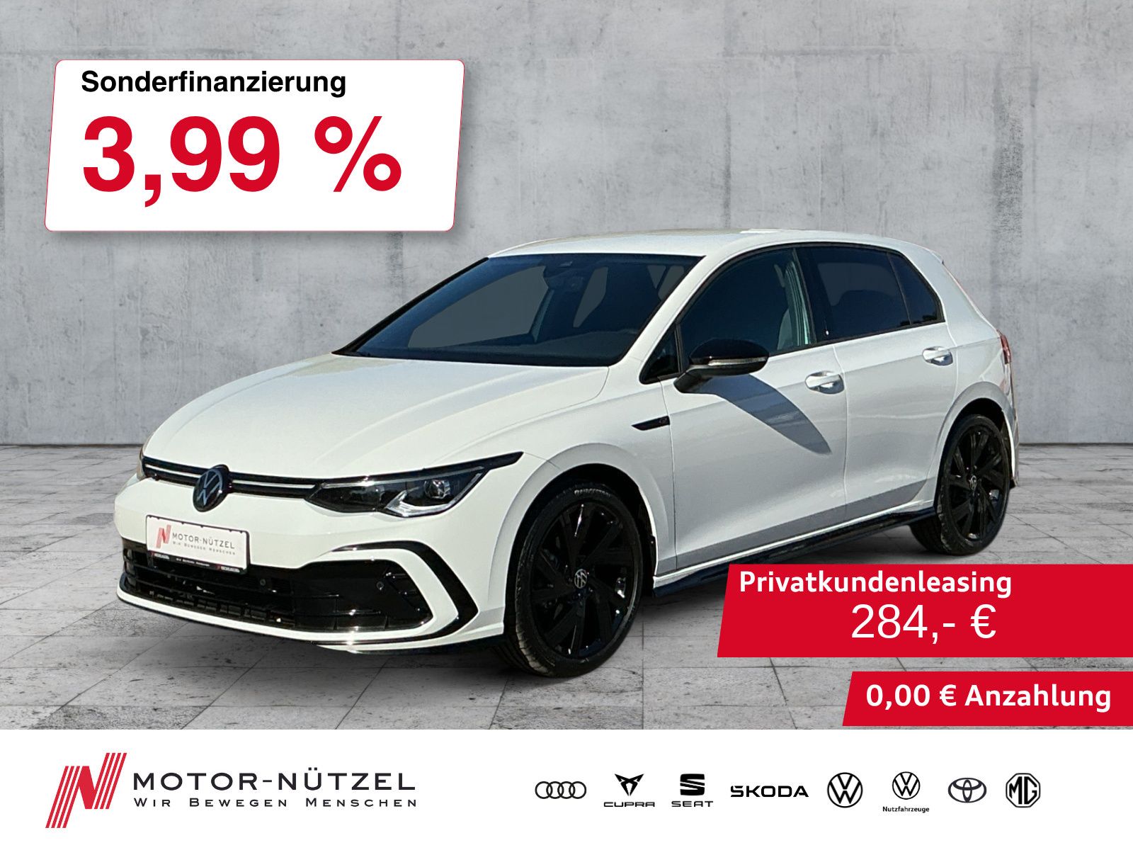 Volkswagen Golf VIII 1.5 eTSI DSG R-LINE MATRIX+HARMAN+AHK