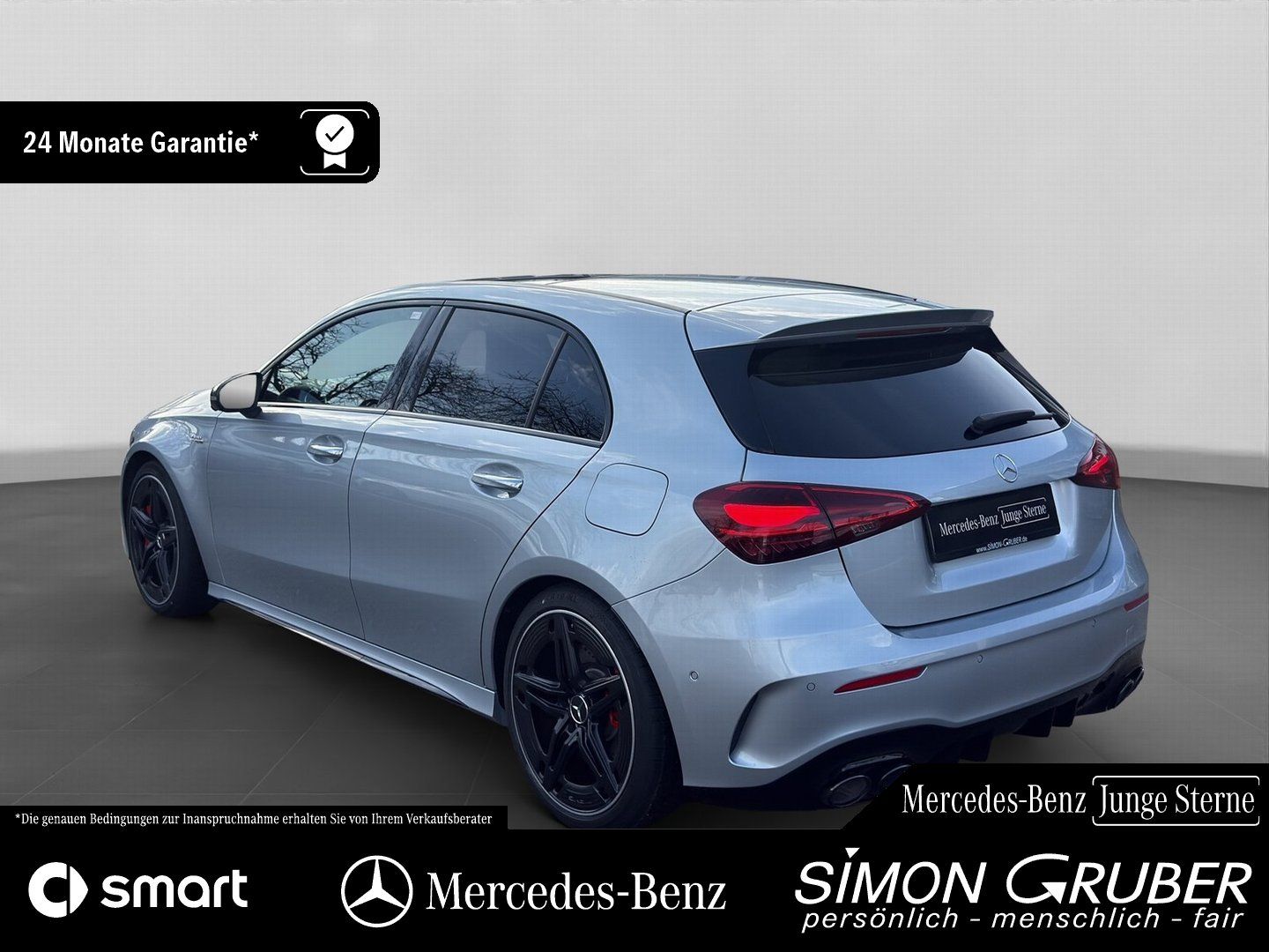 Fahrzeugabbildung Mercedes-Benz A 45 S 4M AMG Night Pano Burm HUD MBeam 360 Memo