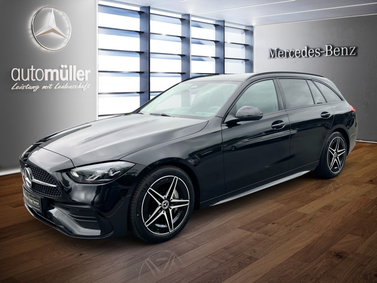 MERCEDES-BENZ C 180 T AMG+NIGHT+AMBIENTE+EASYPACK+LENKRADHEIZ+
