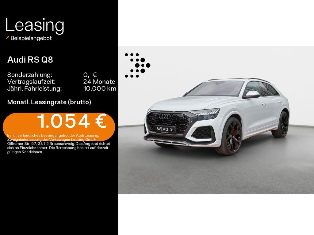 Audi RS Q8 AHK*Keramik*Pano*305 km/h*Sitzbel.*Massage