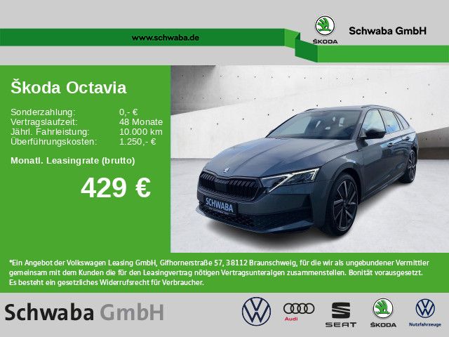 Skoda Octavia Combi Sportline 1,5 TSI *DSG*AHK*MATRIX*