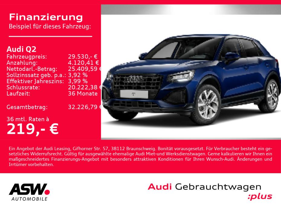 Audi Q2 advanced 35TFSI Stroni NAVI LED RFK ACC LEDER, миниатюра 2