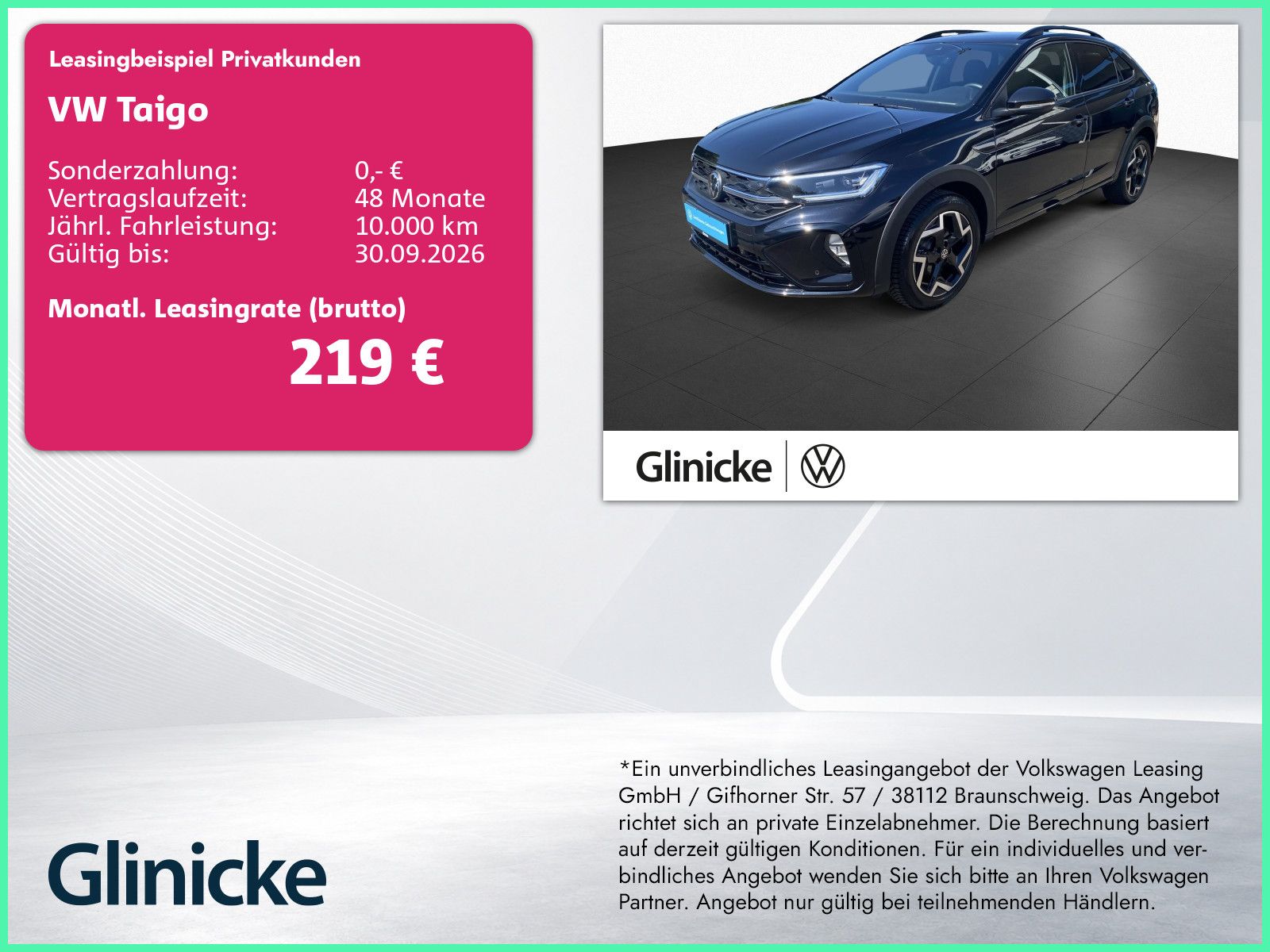 Volkswagen Taigo 1.5 TSI DSG R-Line Navi AHK RFK Matrix-LED