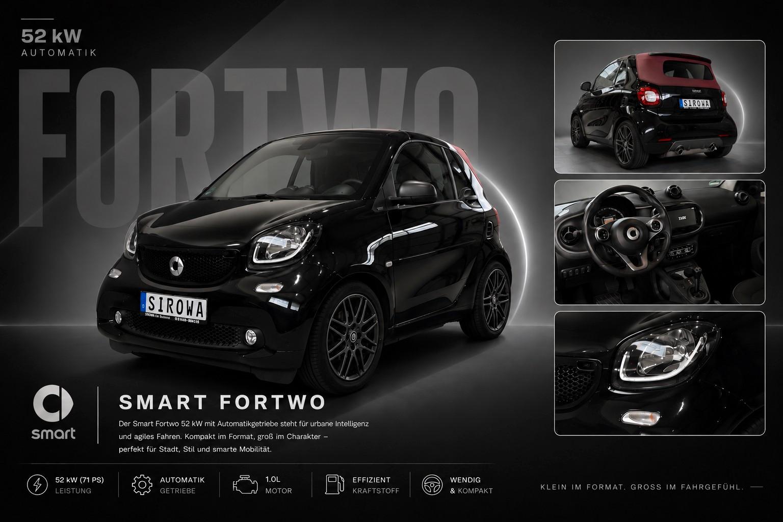 Smart fortwo cabriolet 52 kW