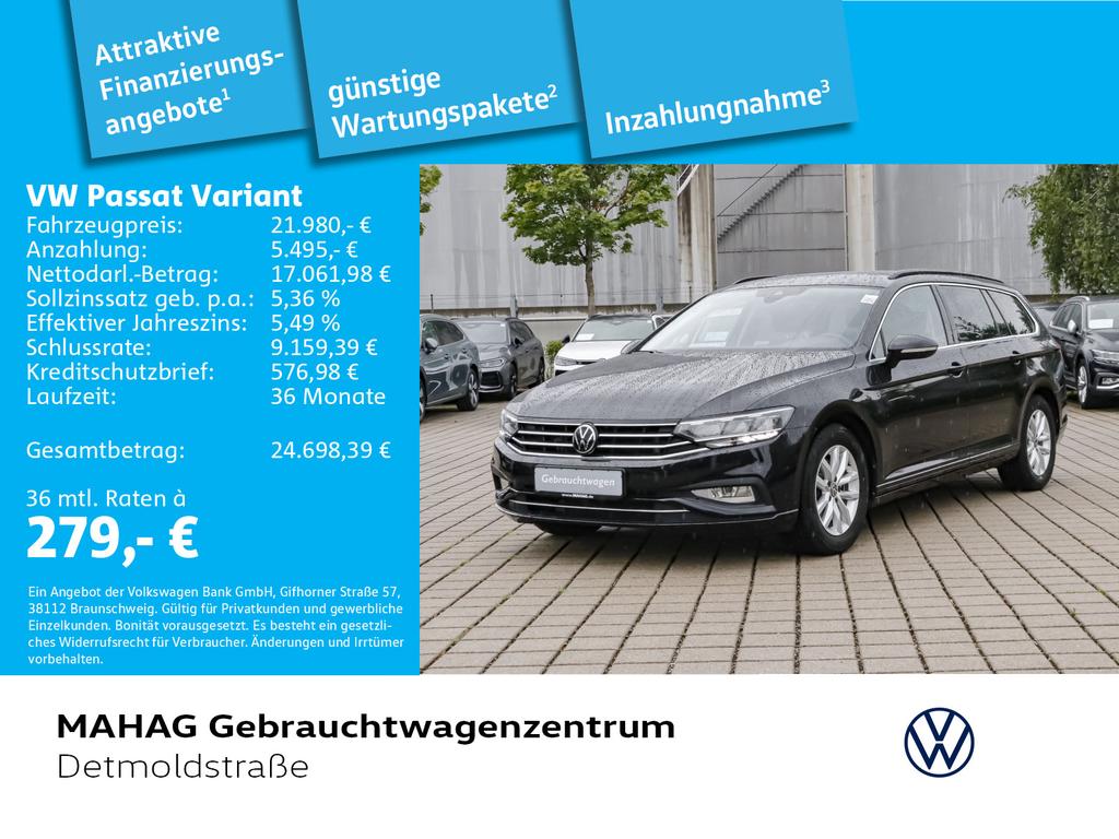 Volkswagen Passat Variant Business 20 TDI AHK LED Navi Par 2023