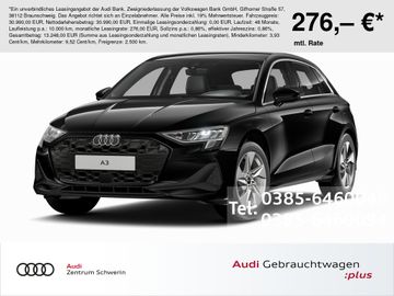 Audi Leasingangebot: Audi A3 Sportback 30 TFSI S-tronic KLIMA PDC SHZ NAVI