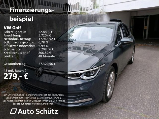 Volkswagen Golf VIII 1.5 eTSI Style+DSG+PDC+LED+SHZ+ACC+Kli