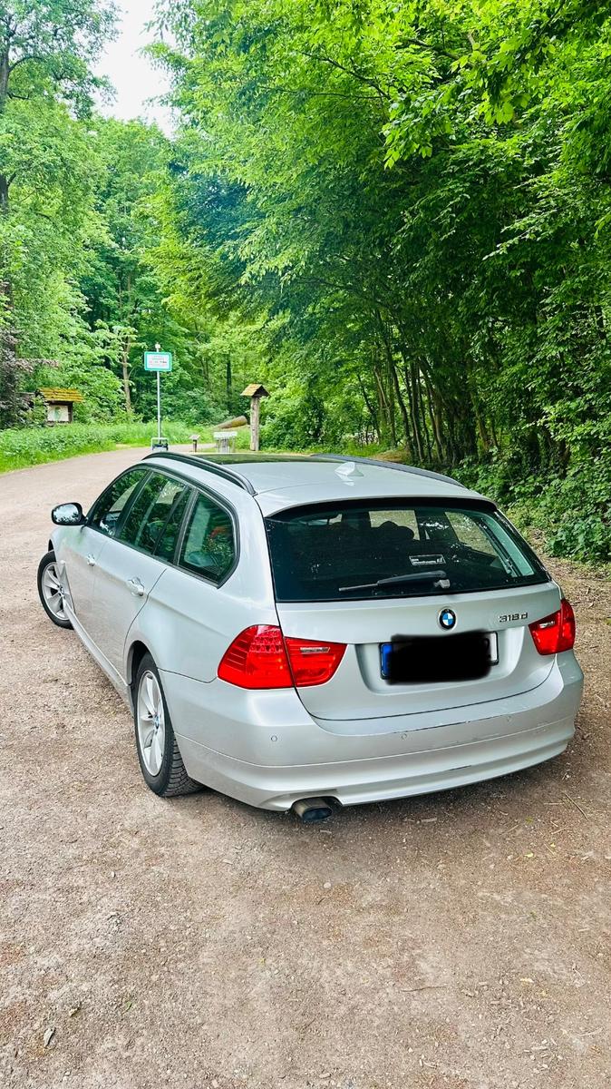 BMW 318 2010 — interior