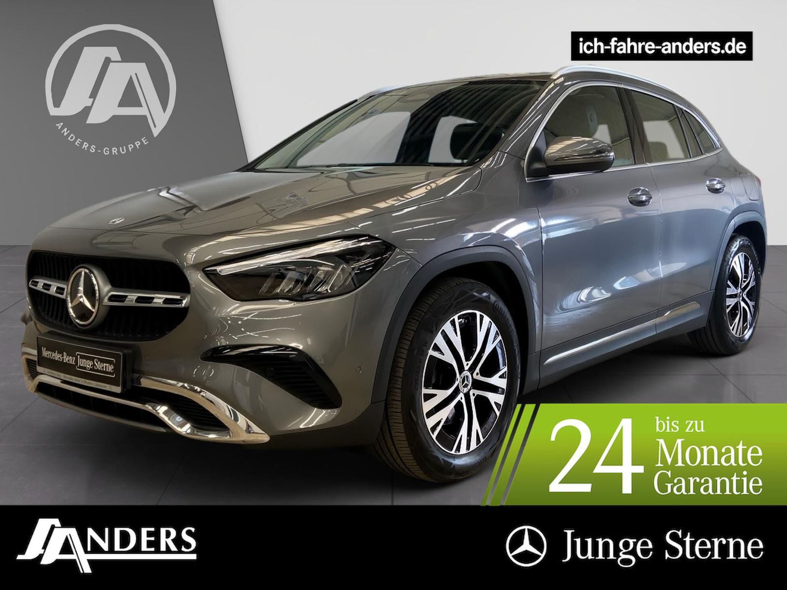 MERCEDES-BENZ GLA 200 d 4M Progressive Adv+AHK+Navi+LED+Kamera