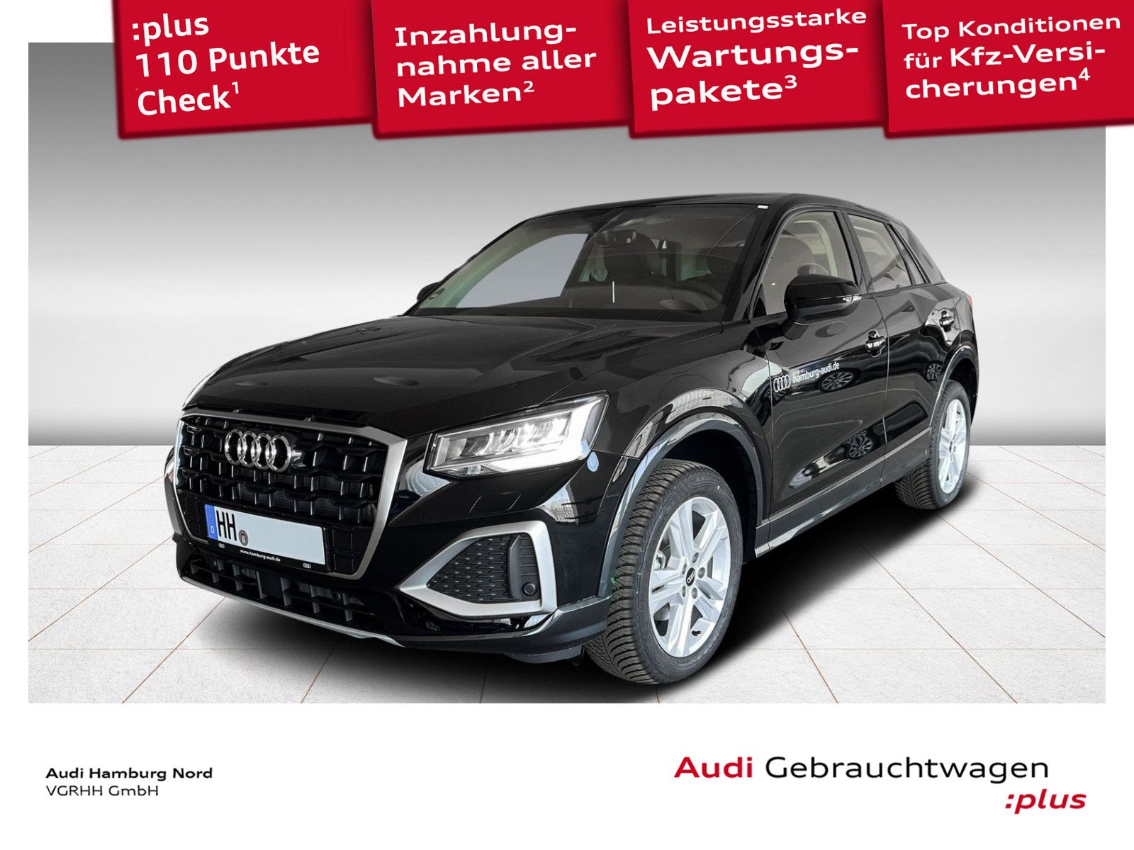 Audi Q2 35 TFSI advanced S tronic CarPlay Kamera Shzg