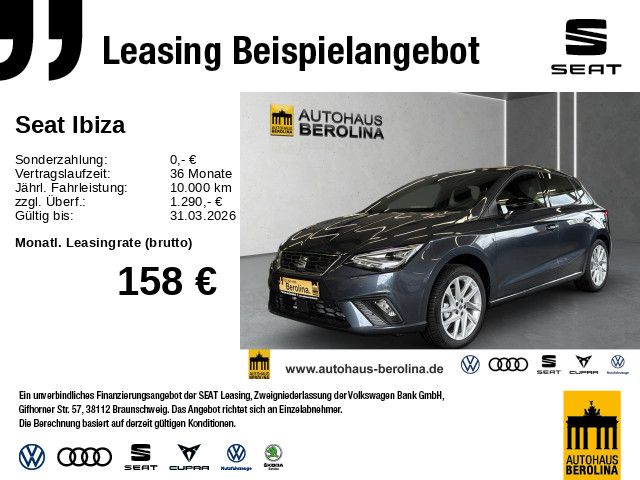 Ibiza 1.0 TSI FR DSG *ACC*NAV*Vision+*LED*SHZ*