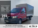 Volkswagen Crafter 35 Pritsche MR 2.0TDI PlaneSpiegel Klima - rote Volkswagen Crafter