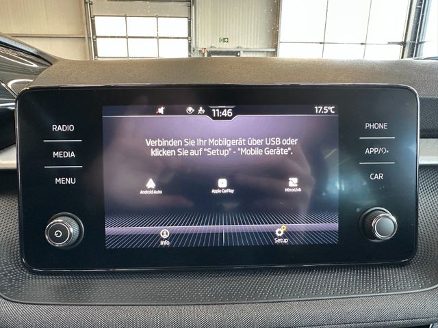 Skoda Fabia Tour *1. Hand*Klima*MirrorLink*LED*PDC*