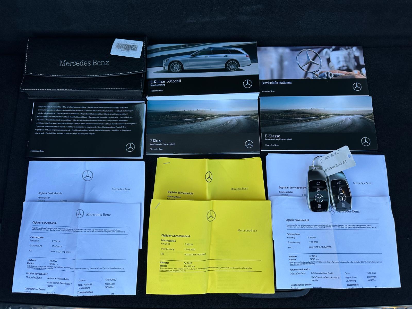 Mercedes-Benz E 300 de 9G T Avantgarde*1HAND*Leder*Virtual*Gar
