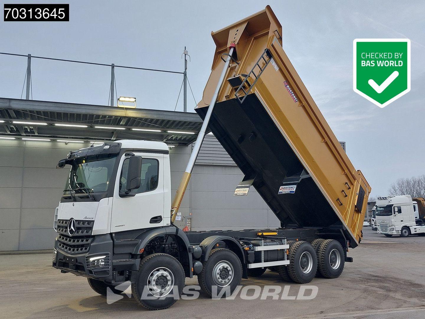 Mercedes-Benz Arocs 4851 8X4 NEW!! 26m3 Tipper Full Steel Big-