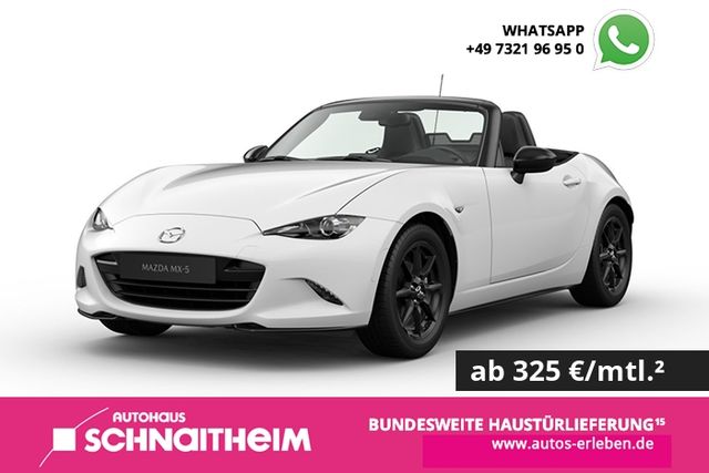 Ein Mazda MX-5 der zum Leasing angeboten wird.