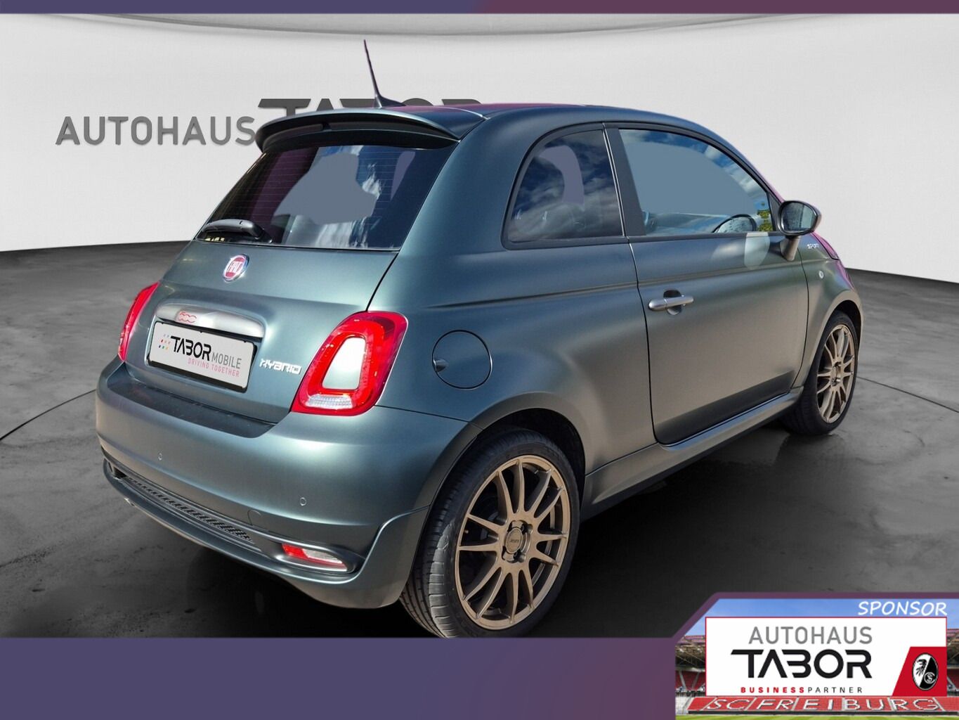 Fiat 500 1.0 Mild Hybrid Sport Pano KomfortP PDC imagem 3