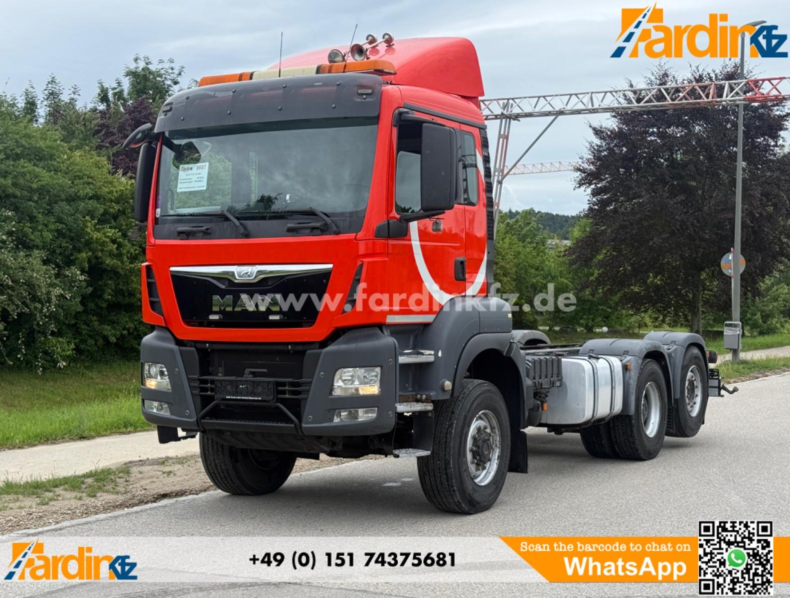 MAN TGS 28.440 Euro6 * 6x4x4 * Allrad * Lenkachse