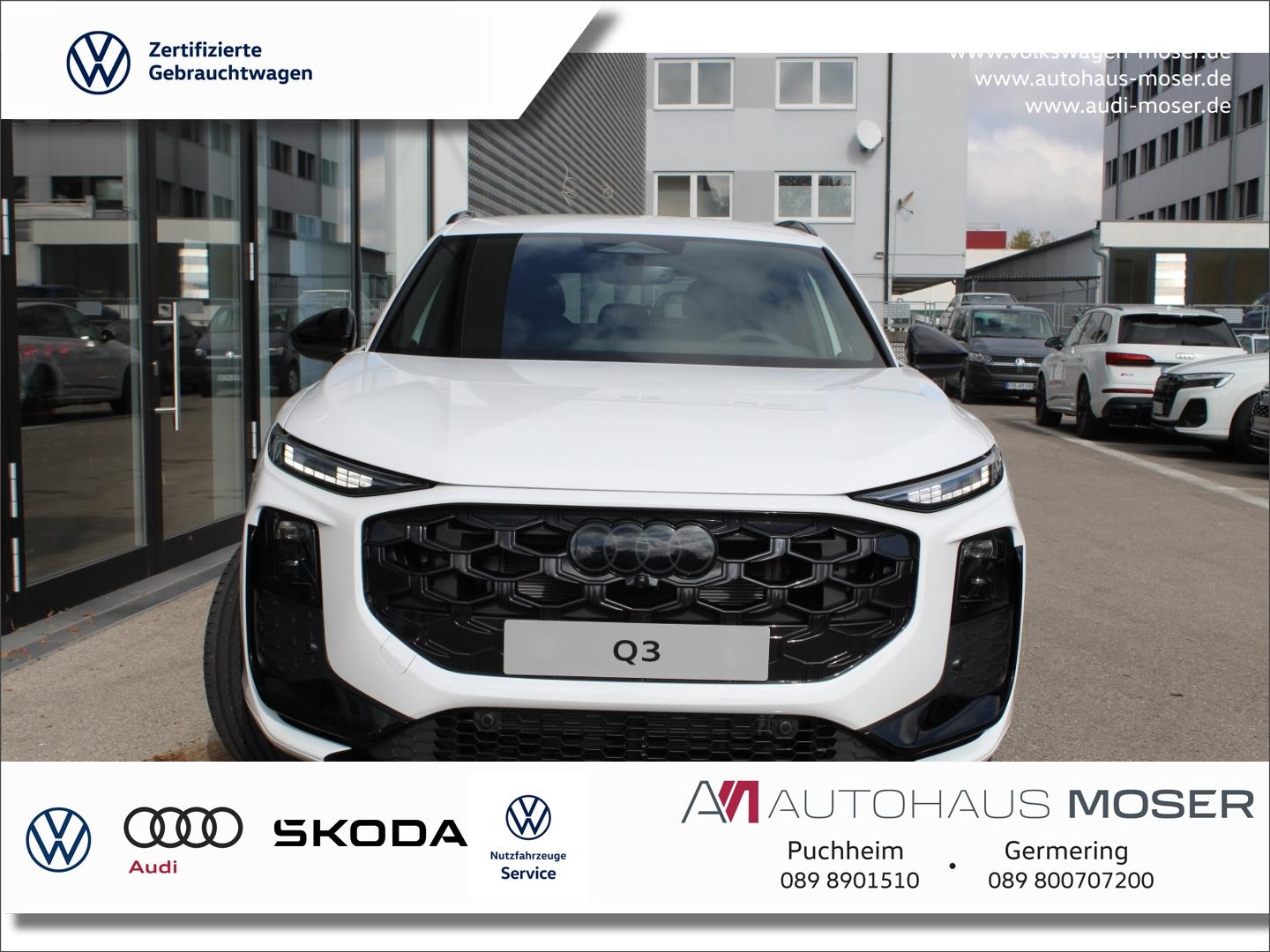 Audi Q3 ehybrid Str. S-line*Tech+*LED*Privacy*AHK*19'