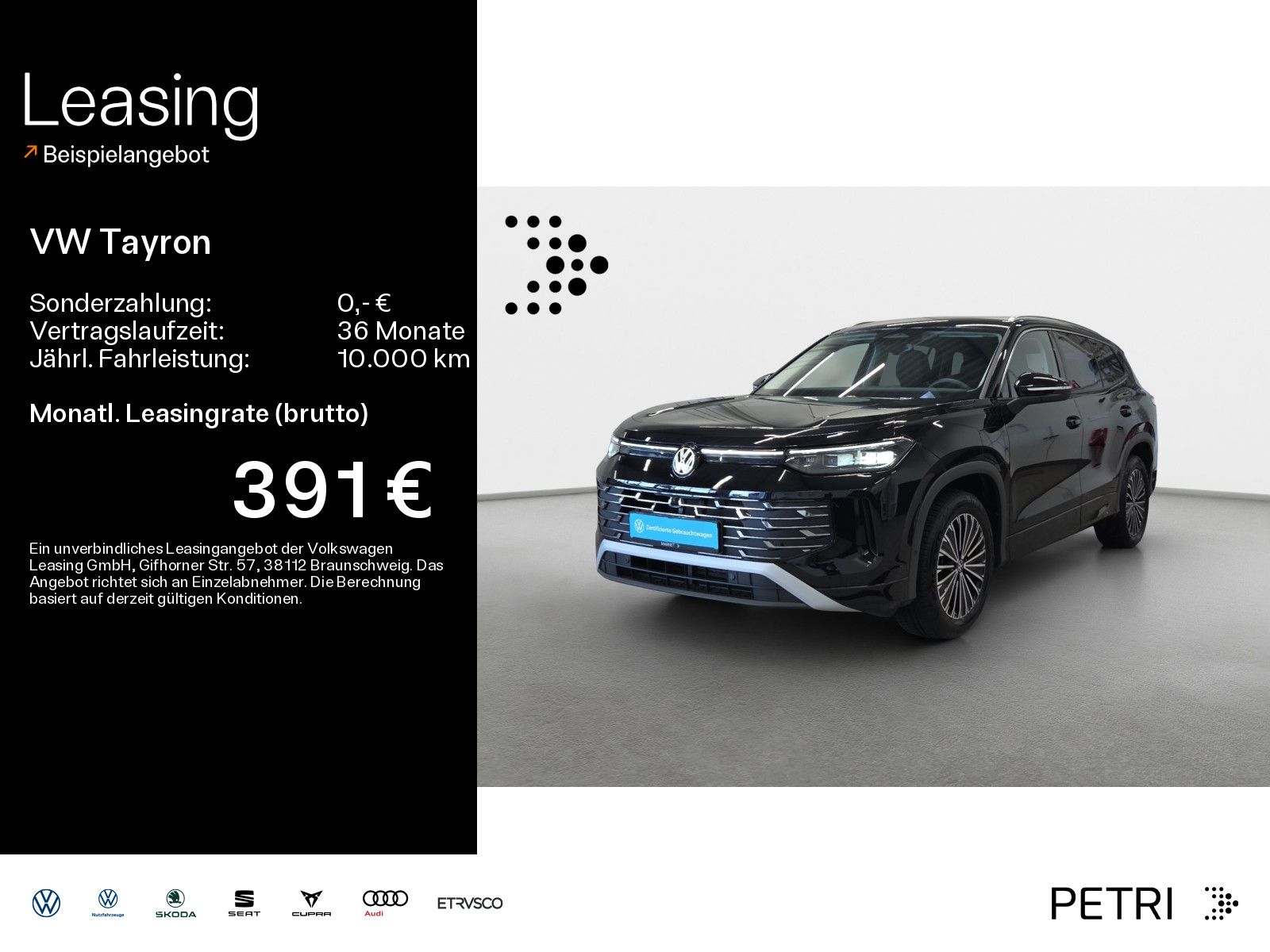 Volkswagen Tayron 1.5 TSI eHybrid Elegance DSG *Navi*AHK*IQ