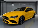 Mercedes-Benz CLA 220 d AMG+PANO+NIGHT+MBEAM+AMBIENTE+KAMERA - mit Diesel-Antrieb: Gelb, Ambiente-Beleuchtung, Limousine