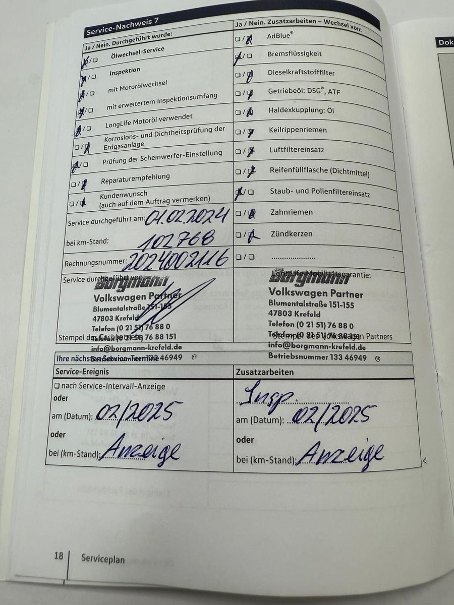 Fahrzeugabbildung Volkswagen Touran Comfortline BMT 7.SITZER/ SCHECKHEFT/ AHK