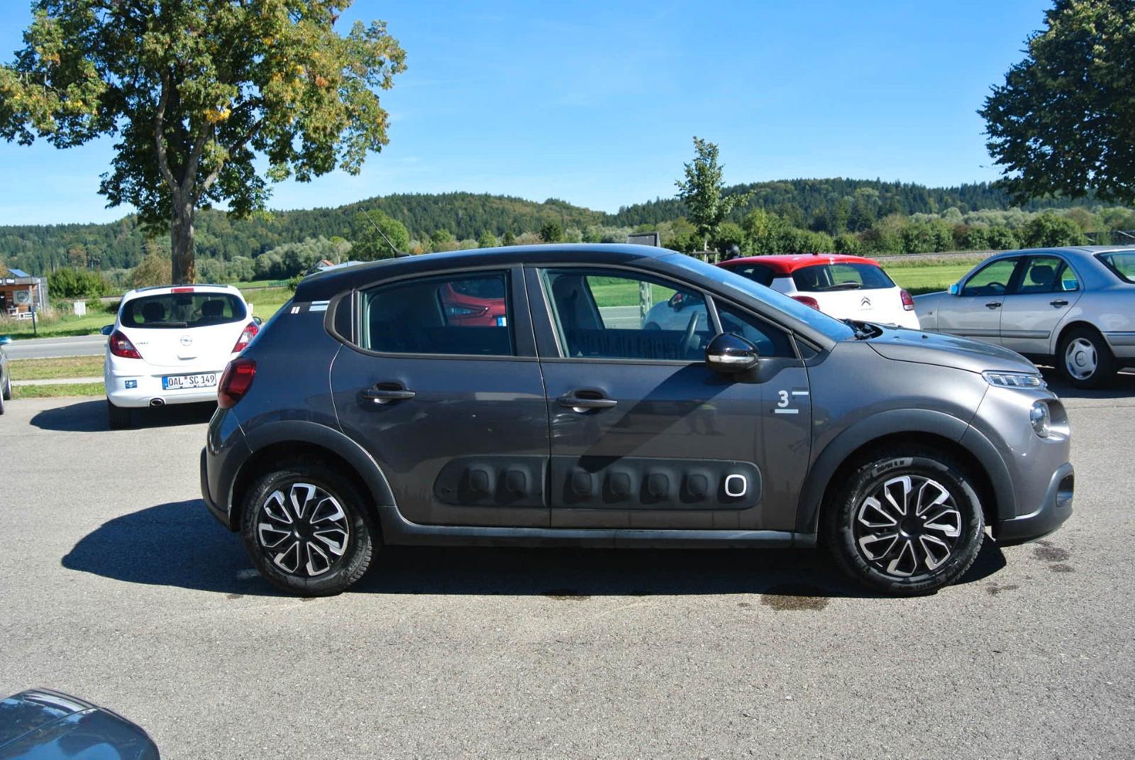 Citroën C3 Feel,Navy,Garantie ,8-Fach bereift