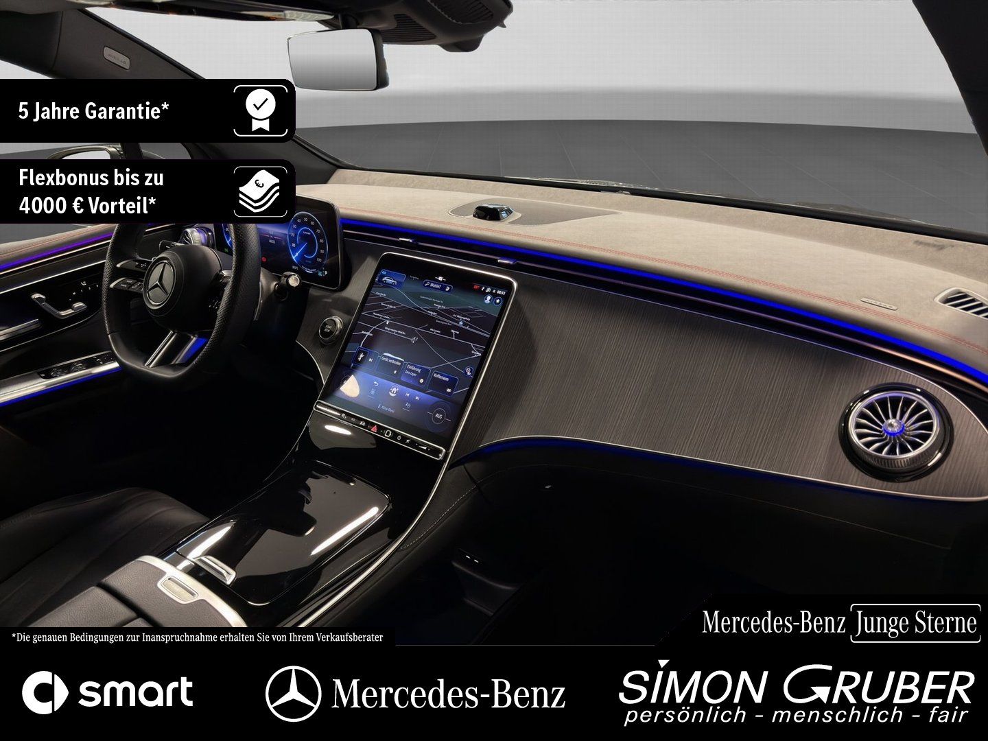 Fahrzeugabbildung Mercedes-Benz EQE 350 4M SUV AMG DigiLight 360 ACC 21Zoll