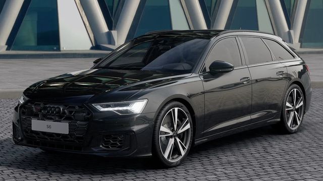AUDI S6 Avant TDI qu BLACK PANO HuD B&amp;O AHK MATRIX