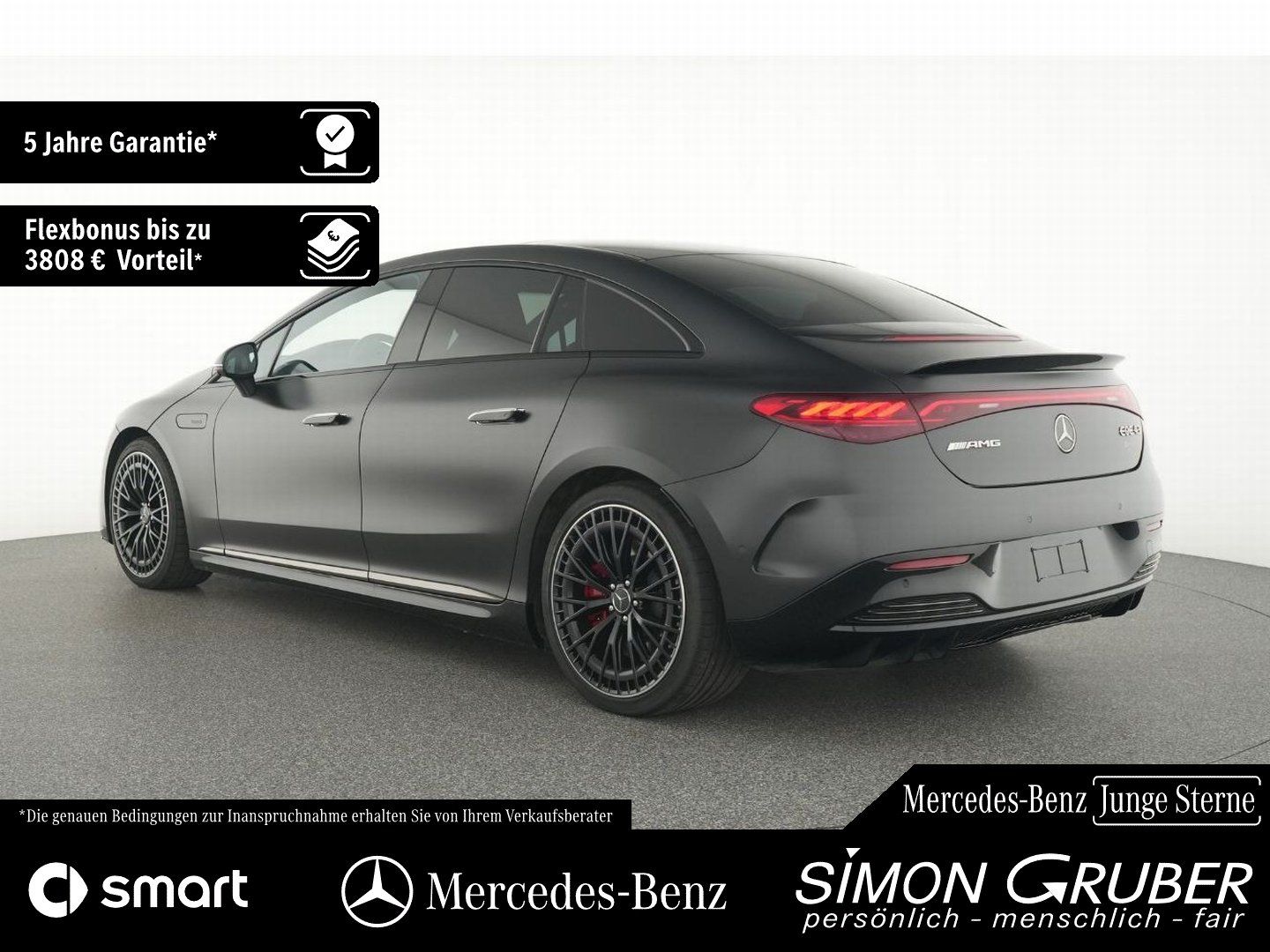 Fahrzeugabbildung Mercedes-Benz EQE 43 4M AMG Pano Hyper Burm Massage Sitzklima