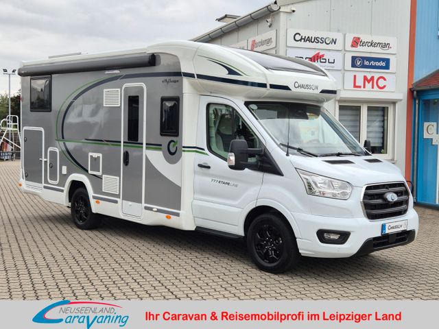 Neuseenland Caravaning Fahrzeugverkauf CHAUSSON 777 Etape Line *MJ25*Arctic*Dachklima geschenkt