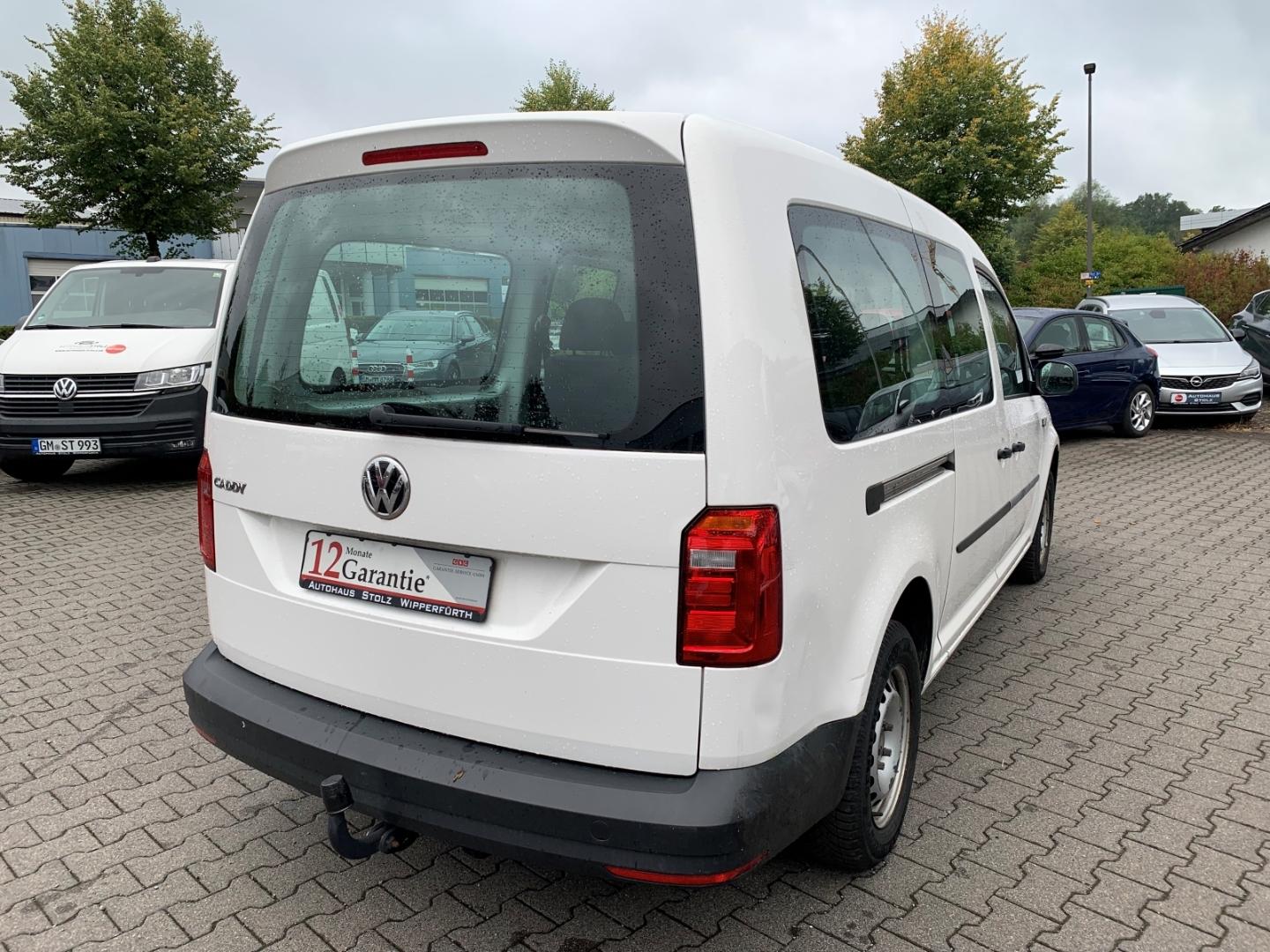 Volkswagen Caddy Nfz Maxi Kombi BMT AHK WLAN Temp Tel.-Vorb, миниатюра 6