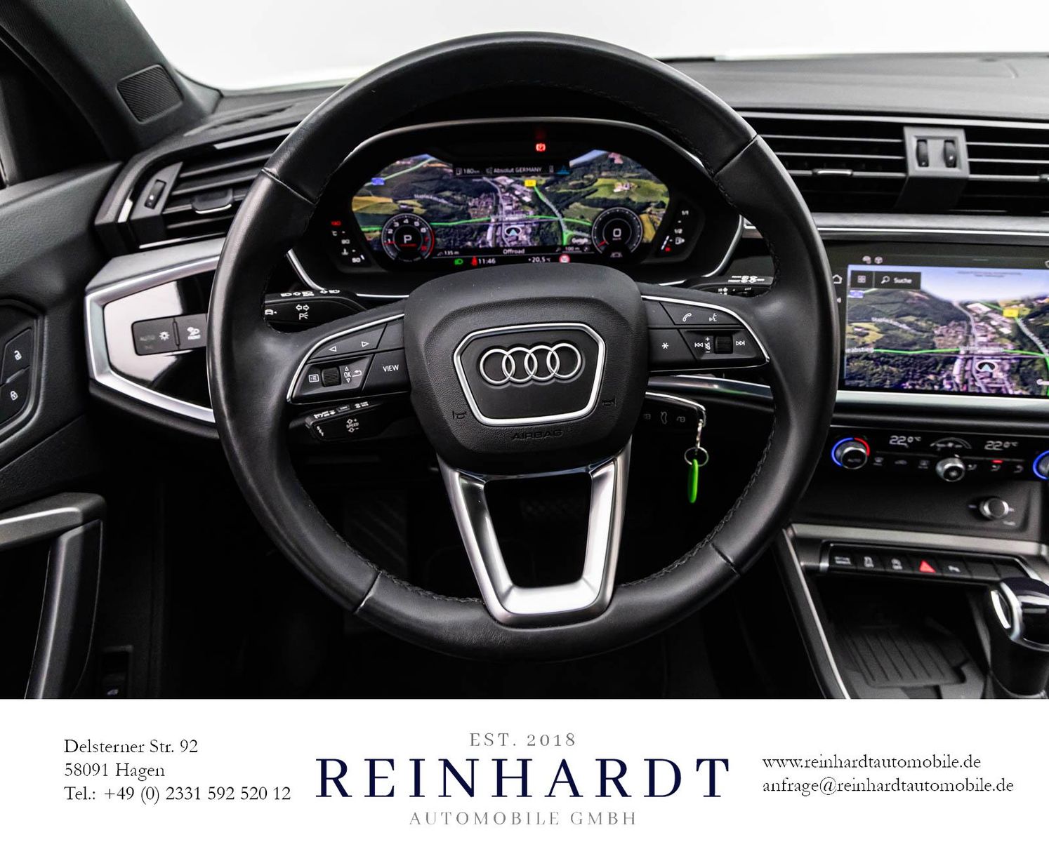 Audi Q3 40TFSi Q SPORTBACK 2x S LINE BLACK/PANO/360 foto 25