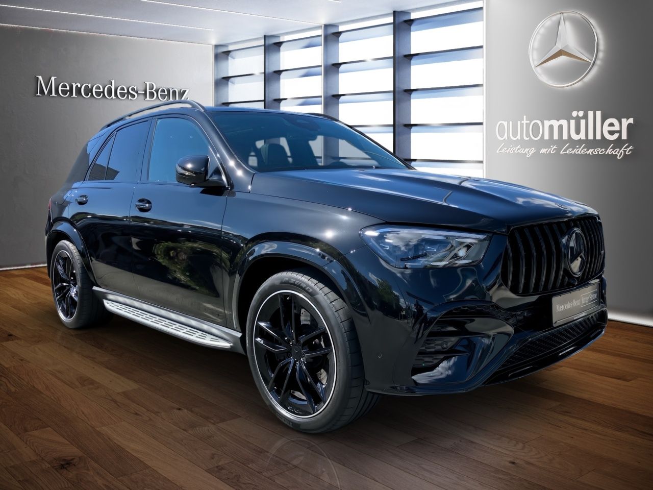 Fahrzeugabbildung Mercedes-Benz GLE 450 d 4M AMG Night+Pano+HUD+StdHz+FahrassPak