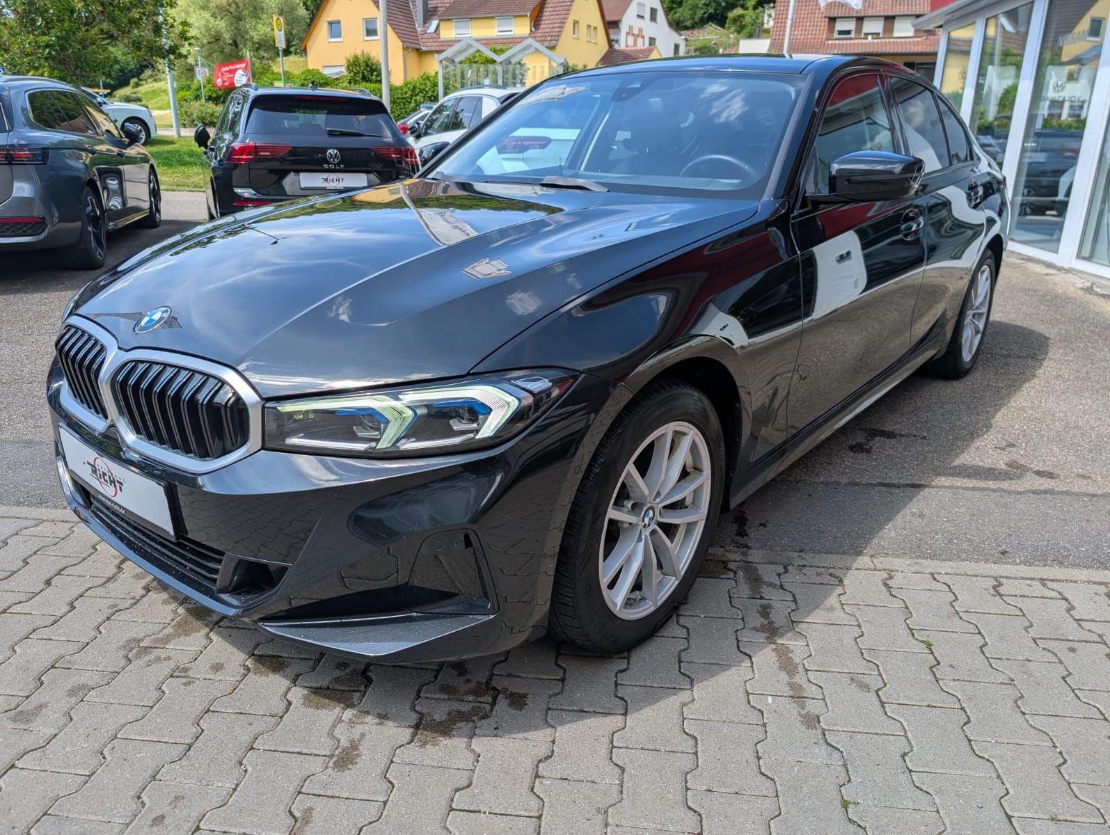 BMW 3 Series i Limousine Navi Innovation HUD Kamera SHZ, миниатюра 2