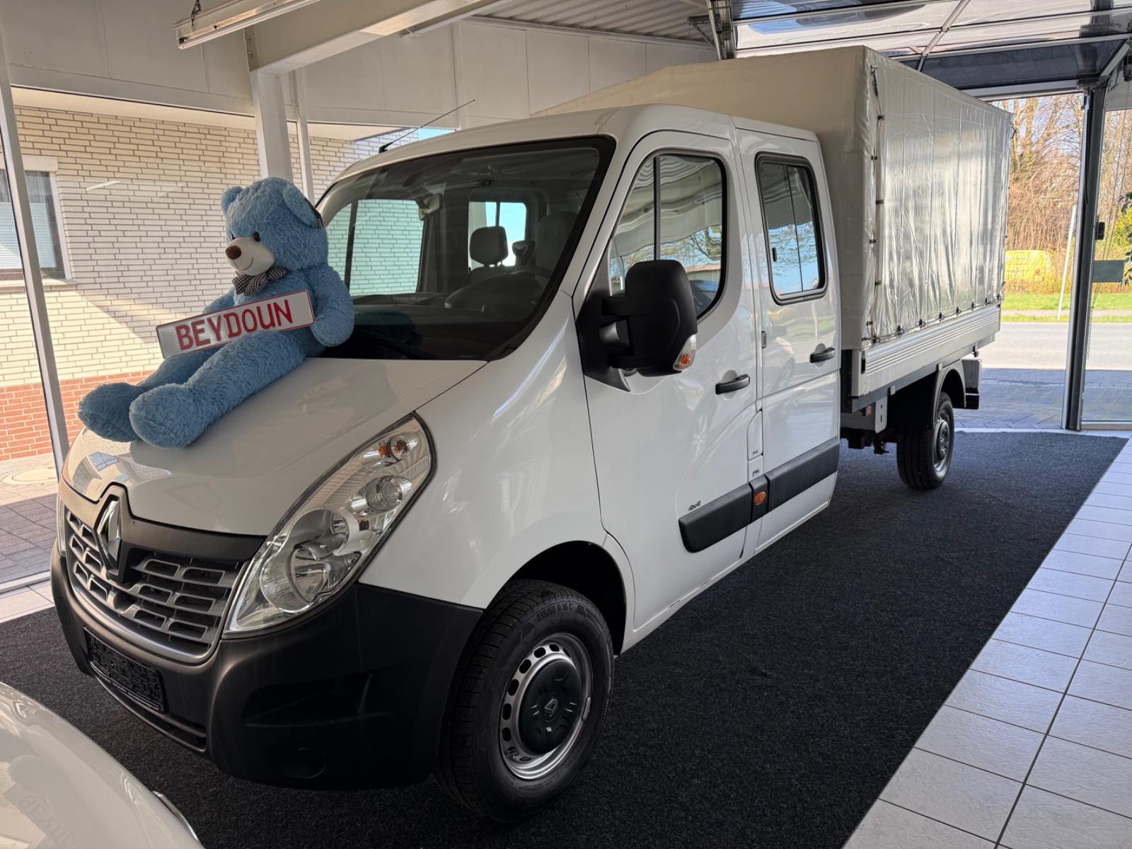 Renault Master L3 Pritsche Plane Doka 4×4 *Allrad*