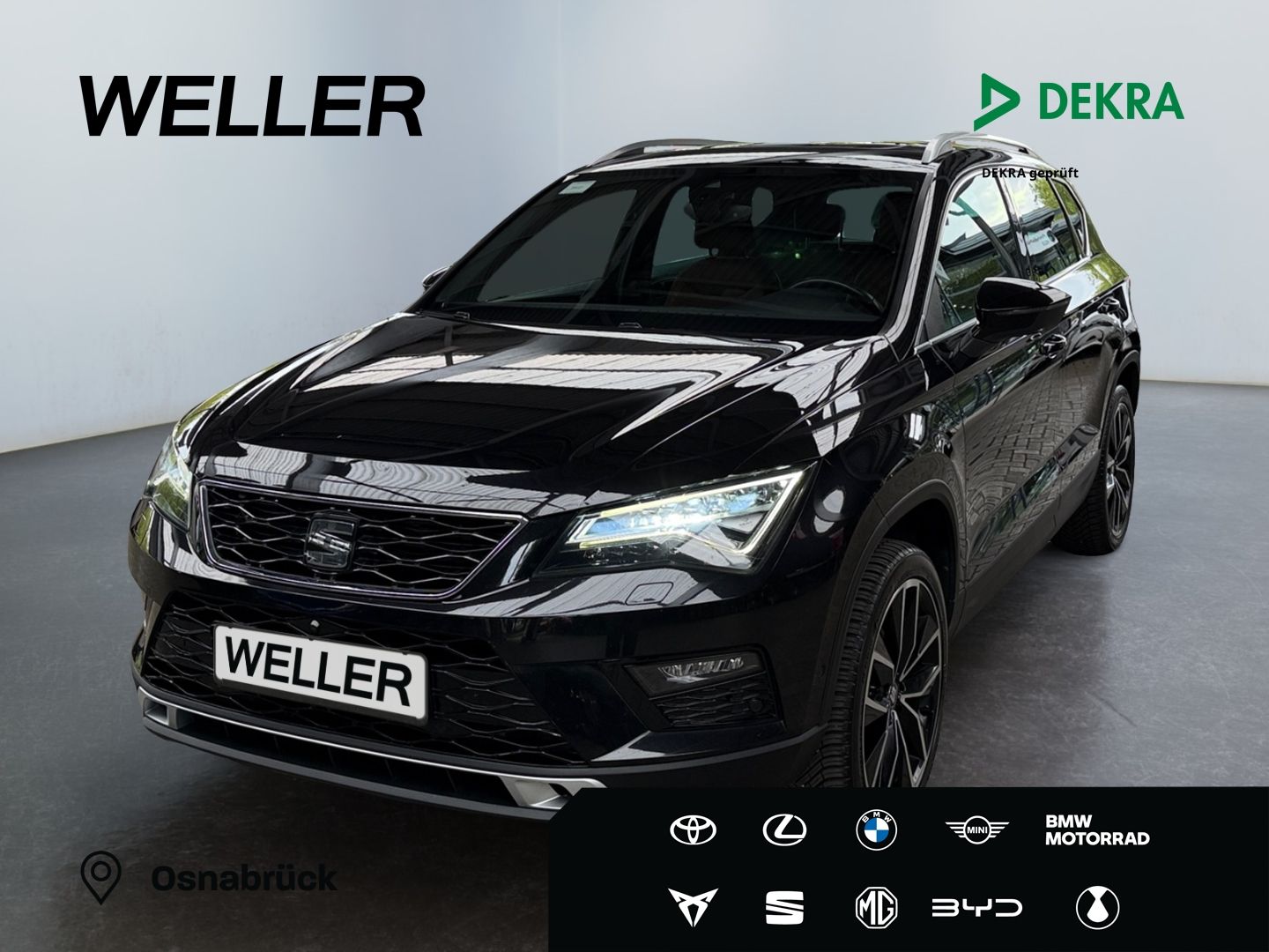 Seat Ateca 2.0 TSI Xcellence 4Dr *360°*AHK*Leder*Pano