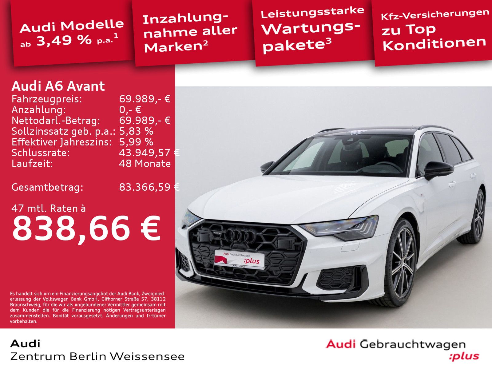 Audi A6 Avant 50 TDI TIPT*S-LINE*MATRIX*STAND*B&O*360 imagem 2