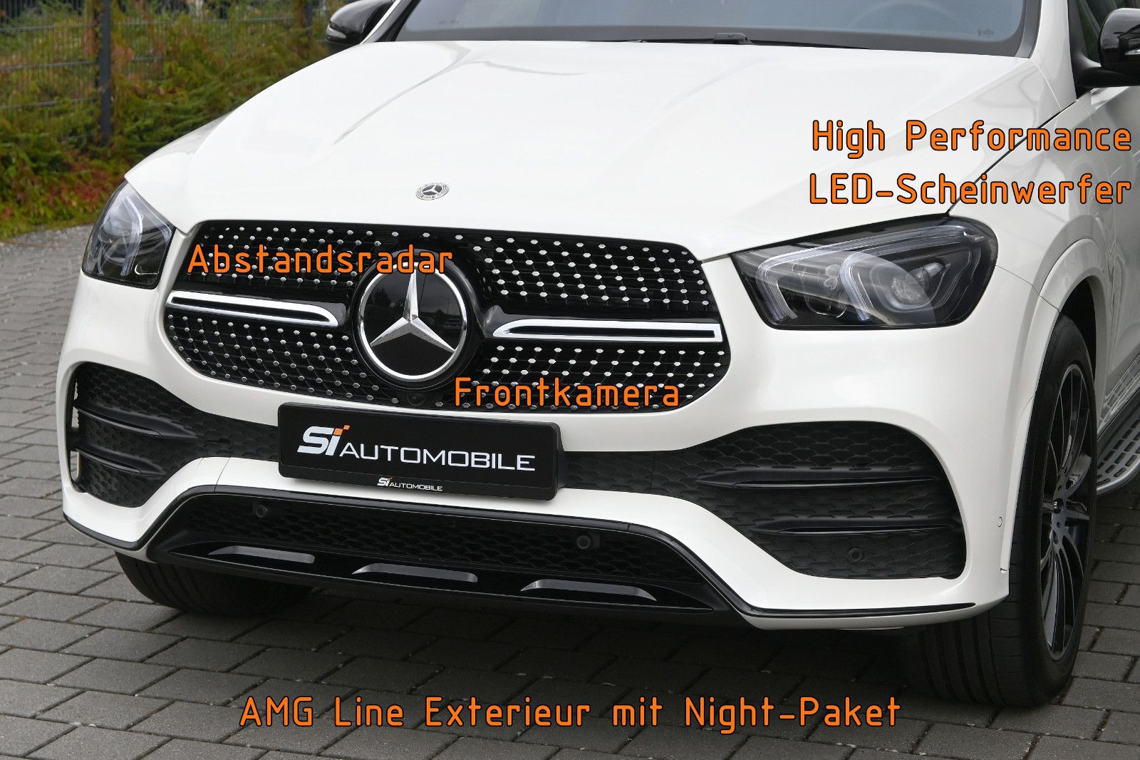 Fahrzeugabbildung Mercedes-Benz GLE 350 de 4MAT. AMG Line °NIGHT°UVP 112.533€°